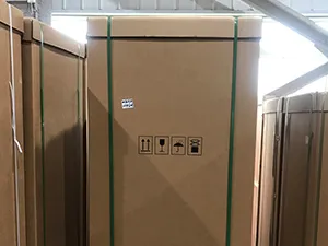 Зона упаковки оборудования