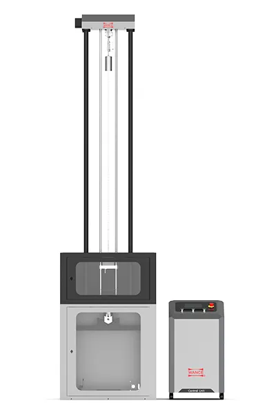 Вертикальный копер с падающим грузом для пластмасс