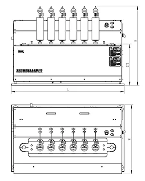Габариты, мм